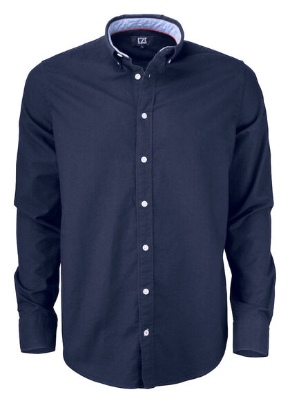 Skjorta L m.blå Belfair Oxford Man Cutter & Buck
