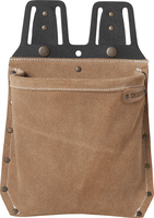 MATERIALFICKA 9338 LTHR BRUN STL ONESIZE