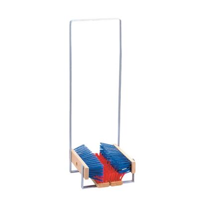 FOTSKRAPA M PVC BORSTAR METAL