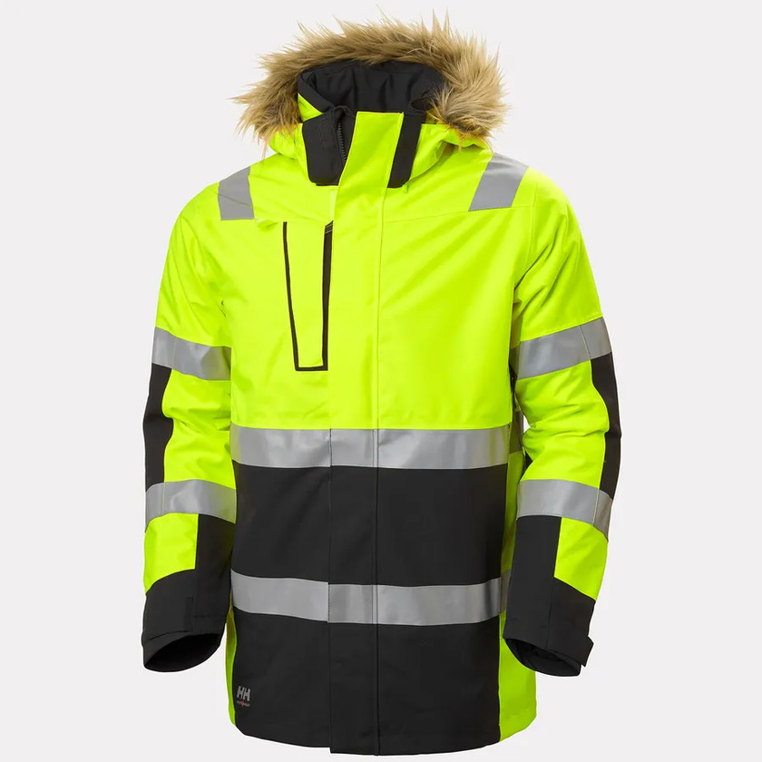 VINTERPARKA ALNA 2.0 GUL/EBONY VARSEL XS