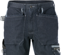 PIRATJEANS HANTVERK 2136 DCS INDIGOBLÅ STL C56