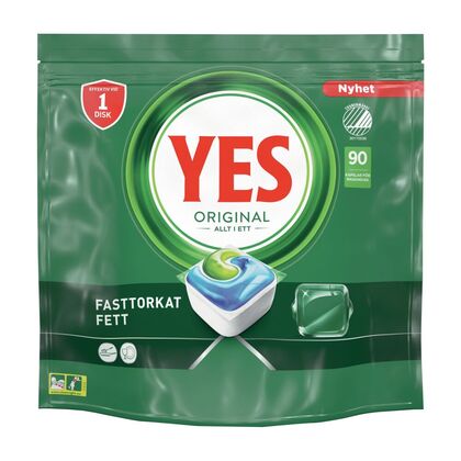 MASKINDISKMEDEL ALL IN ONE YES ORIGINAL   84-pack