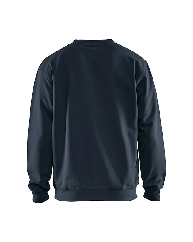 Sweatshirt Mörk Marinblå 4XL 100% cotton, french terry 3
