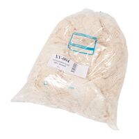 BOMULLSTRASSEL 400GR VIT