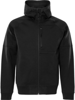 SWEATSHIRTJACKA HUVA 7831 GKI SVART STL XS