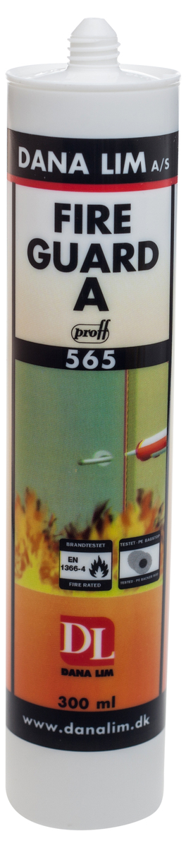 Brandakryl Fire guard 565 vit, 300ml