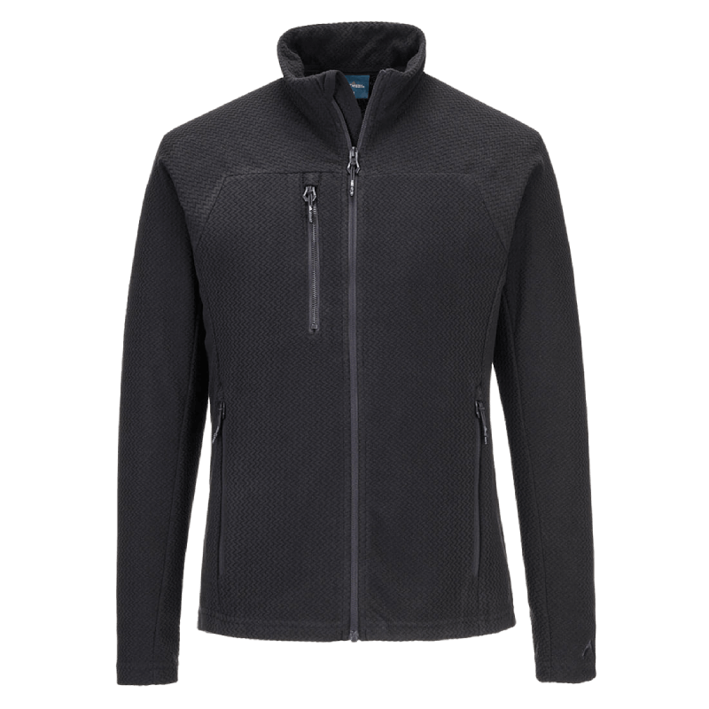 EV4 Texturerad Premium Fleece Svart M