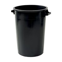 Tunna svart 75L Nordiska plast