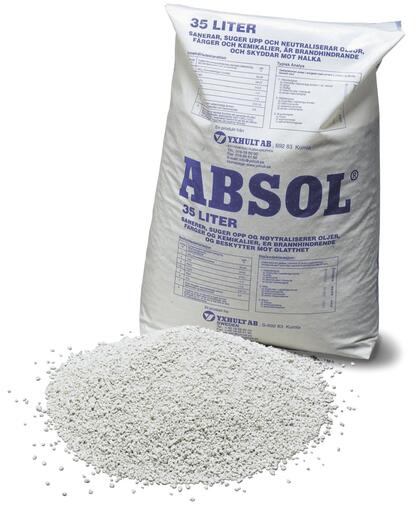 Uppsugningsmedel Absol 40 L 16KG