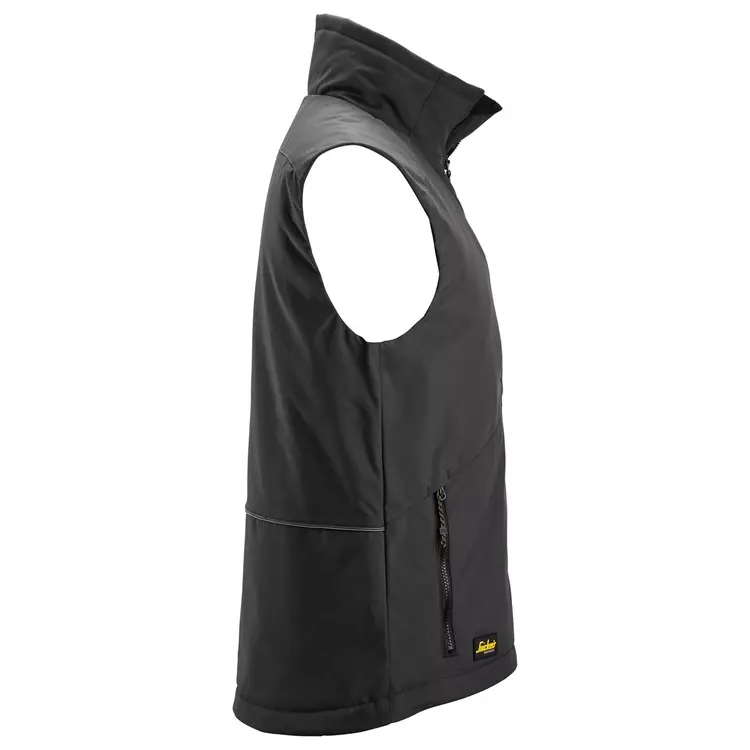 VÄST VINTER AW SVART STL:3XL