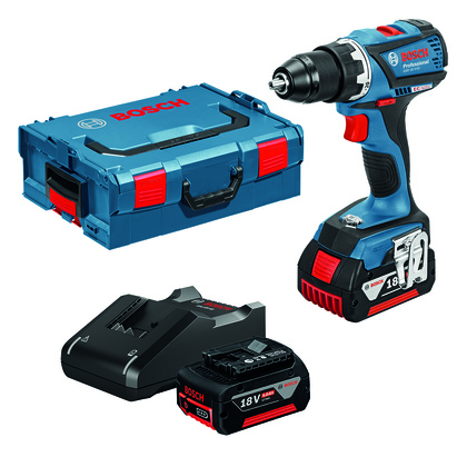 SKRUVDRAGARE GSR 18V-EC 2X5AH  L-BOXX