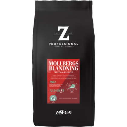 Kaffe Zoegas hela bönor 750g Mollbergs blandning