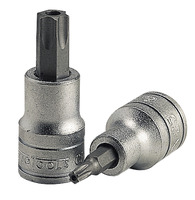 Torxhylsa 1/2" T20 L55mm Tecos