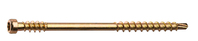 Listskruv guldkrom 3,3x62mm 200p Grabber