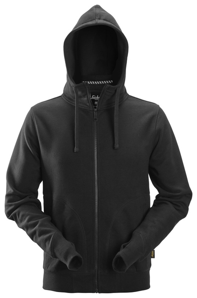 Hoodie full zip AW Svart Stl:  XL