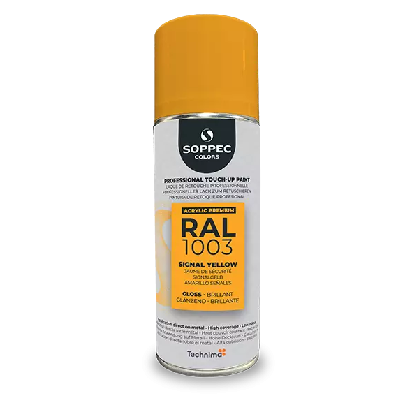 Industrial top coat Akryl RAL  1003 signalgul 400 ml