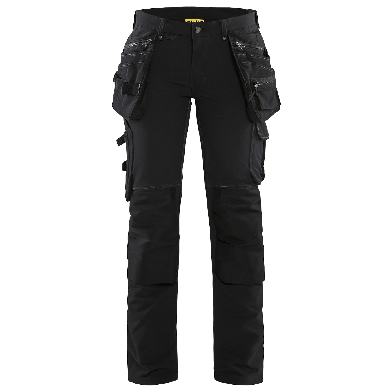 Hantverksbyxa 4-vägsstretch X1900 Dam Svart C42