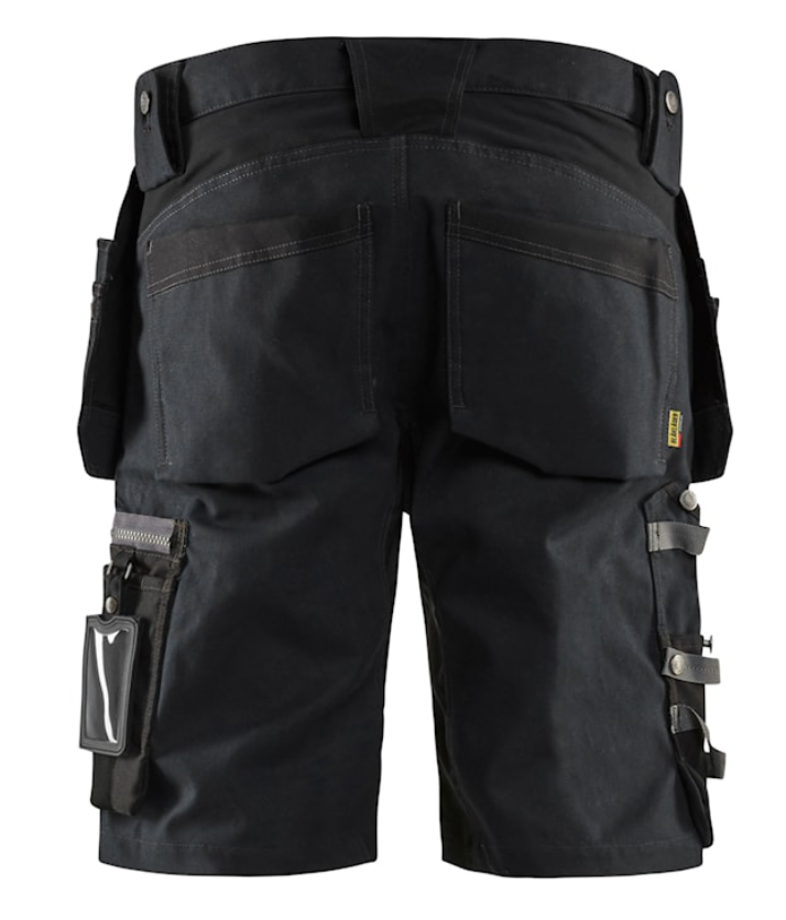 Craftsman Shorts Svart C50 CVC canvas 330gsm