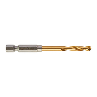 METALLBORR SW HSSG TIN 4,8MM Slagtåliga HSS Titanium borr m