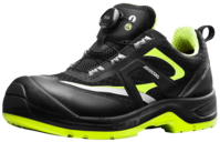 SKYDDSSKO 939 SVART/LIME 35
