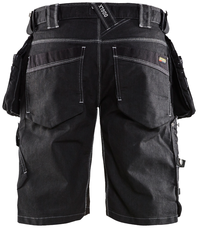 X1900 Craftsman Shorts Svart C 55% cotton, 30% polyester, 15%