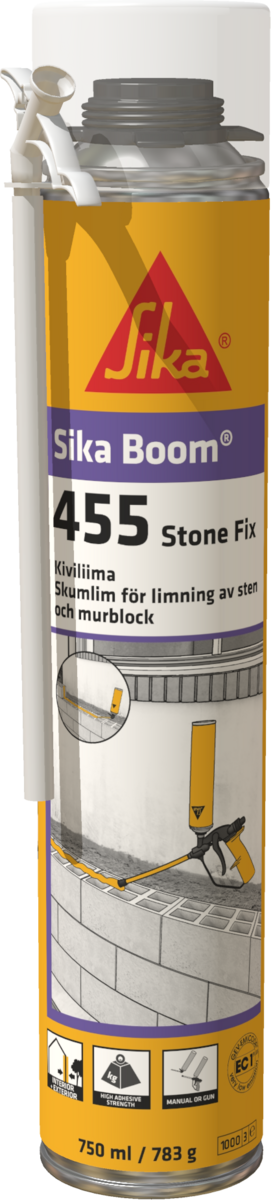 Fogskum Sikaboom-455 Stone fix stenlim 750ml