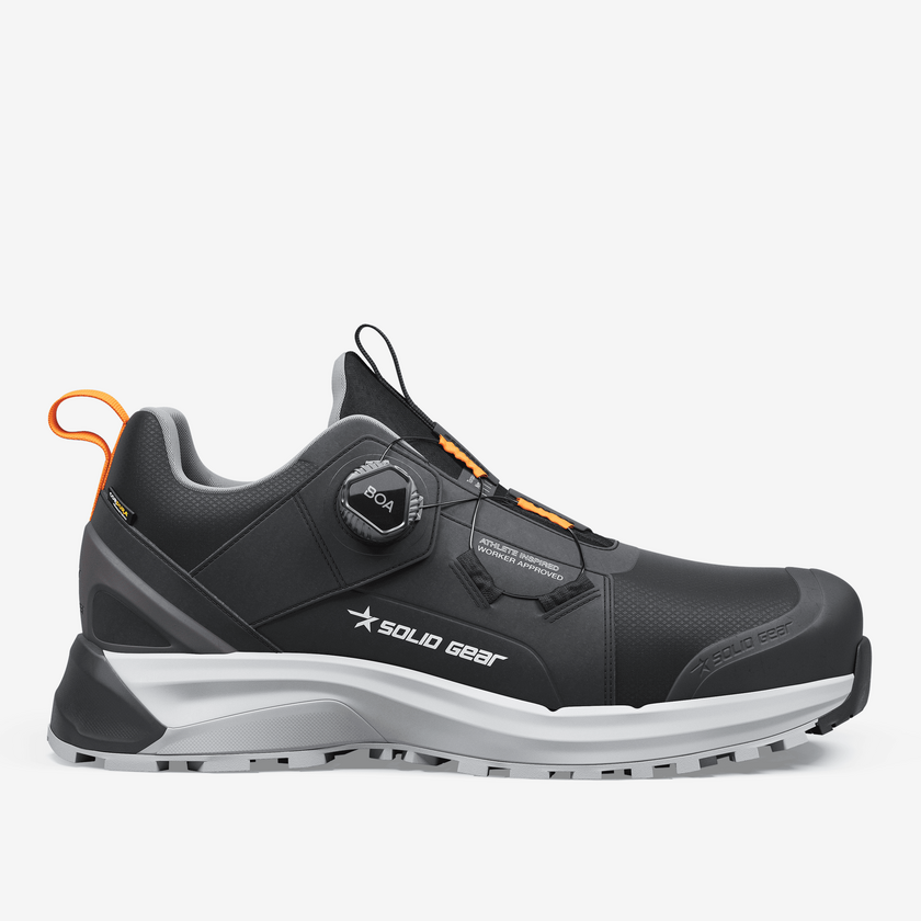Skyddssko Sonar WRP Low BLK/RED Size: 35