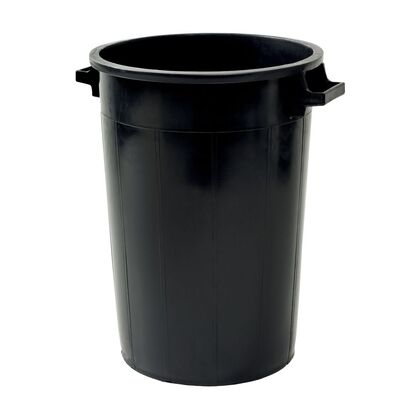 Tunna svart 75L Nordiska plast