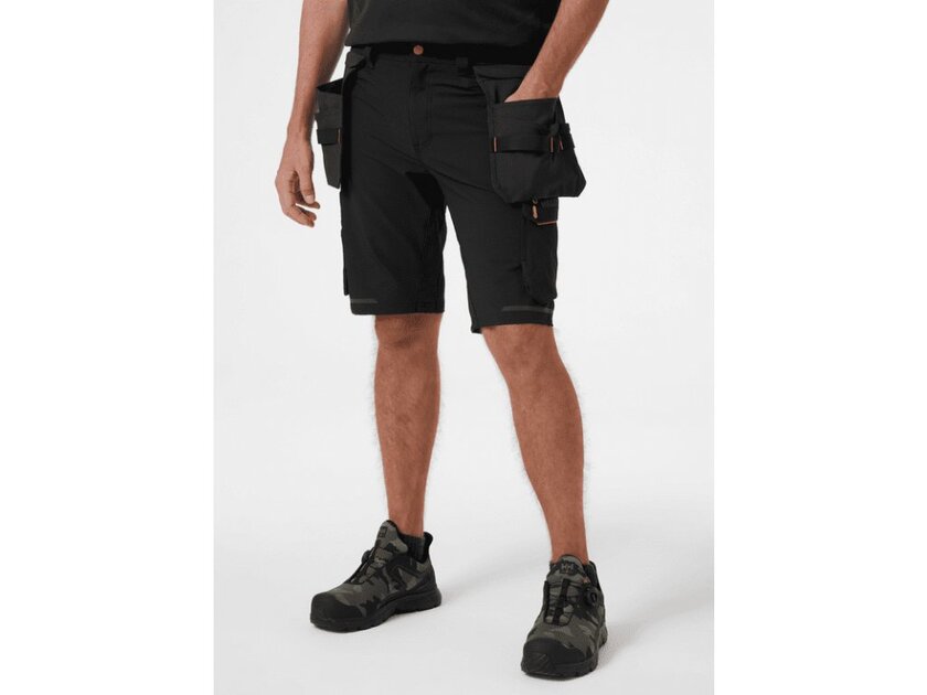 HANTVERKSSHORTS KENSINGTON SVART C60