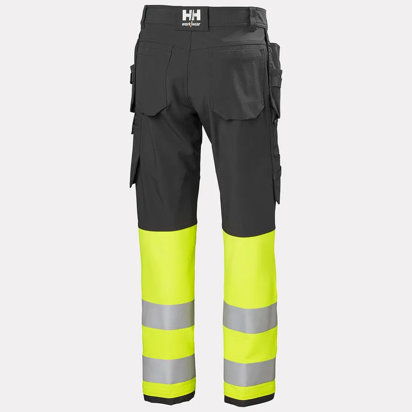 HANTVERKSBYXA 77427 ALNA 4X KL1 HIVIS GUL C44