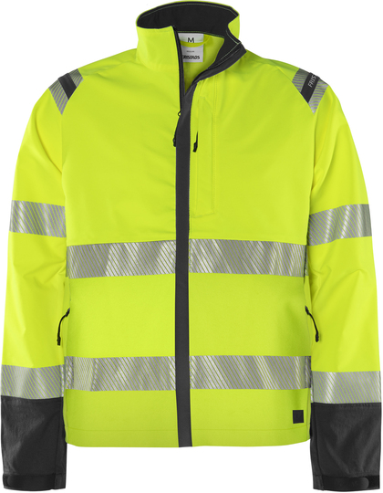 JACKA 4647 GSTP GREEN VARSEL VARSELGUL/SVART STL 4XL
