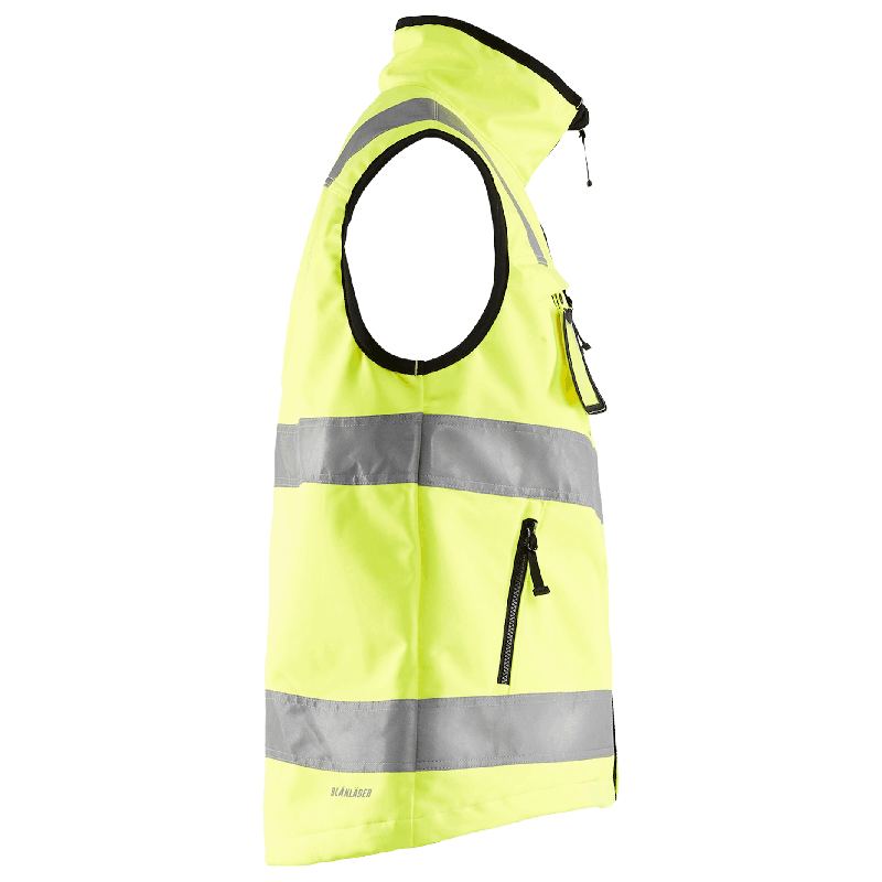 Hi-Vis Softshellväst Varselgul XL