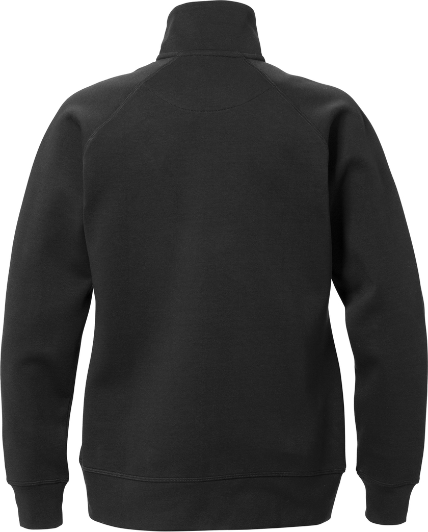 SWEATSHIRTJACKA 1758 DF DAM SVART STL S