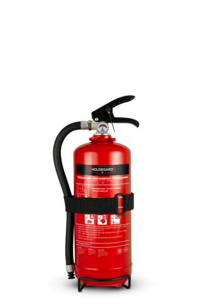 Brandsläckare Pulver PE2HR-A 2kg röd