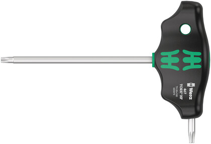 467 TORX® HF T-handtagsskruvme jsel med hållarfunktion, TX 20
