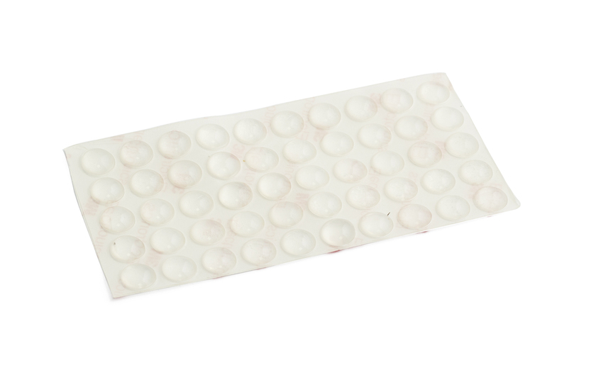 Luckdämpare 9010 transp. 10x3mm 100p Habo