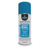 Industrial top coat Akryl RAL 5015 himmelsblå 400 ml
