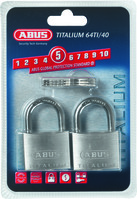 Hänglås 64TI-40 SB Twin Abus