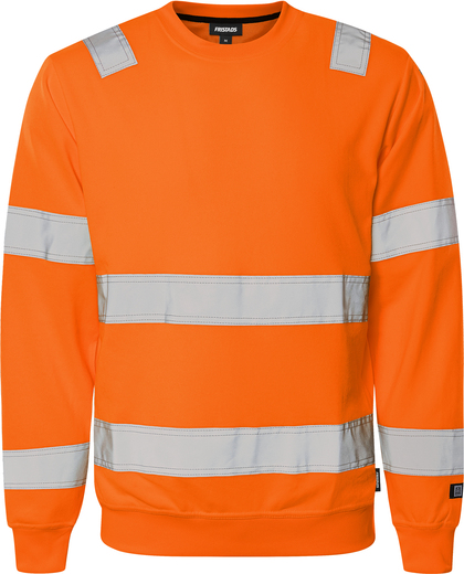 SWEATSHIRT VARSEL 7446 SHV VARSELORANGE STL XS