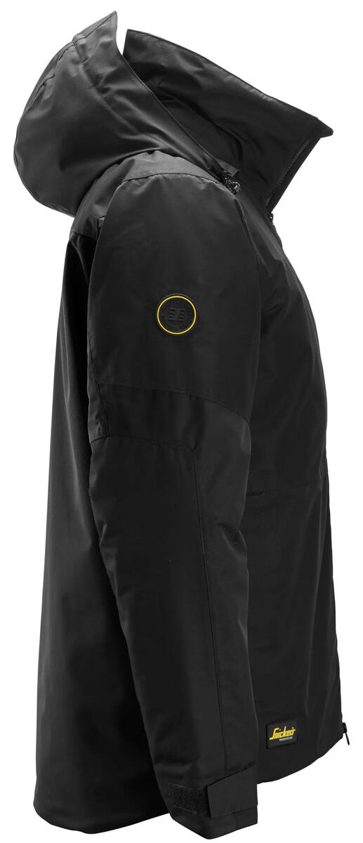 VINTERJACKA FODRAD AW WP SVART STL: XXXL