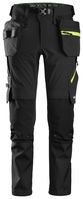 Byxa+HF Softshell FW Svart/Neo ngult Stl: 048