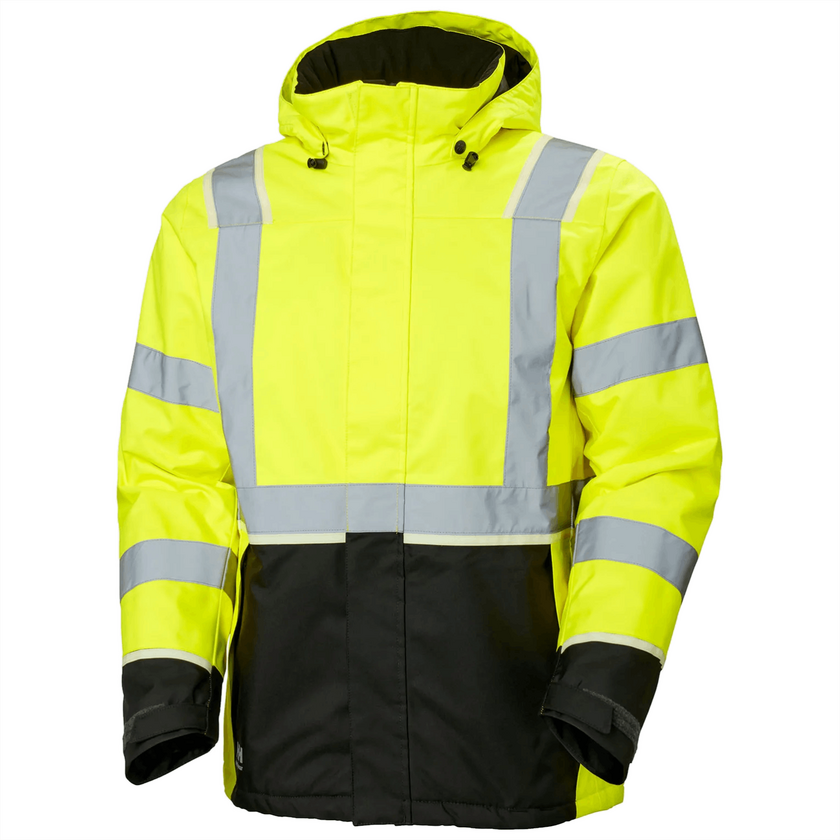 VINTERJACKA UC-ME KL3 VARSEL GUL XL
