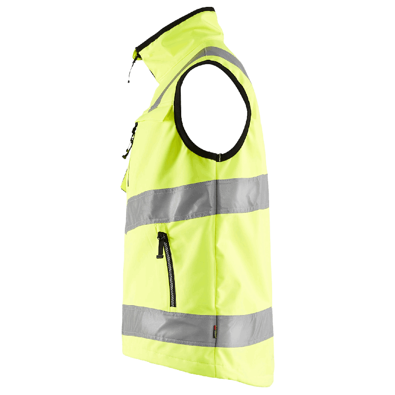 Hi-Vis Softshellväst Varselgul XL