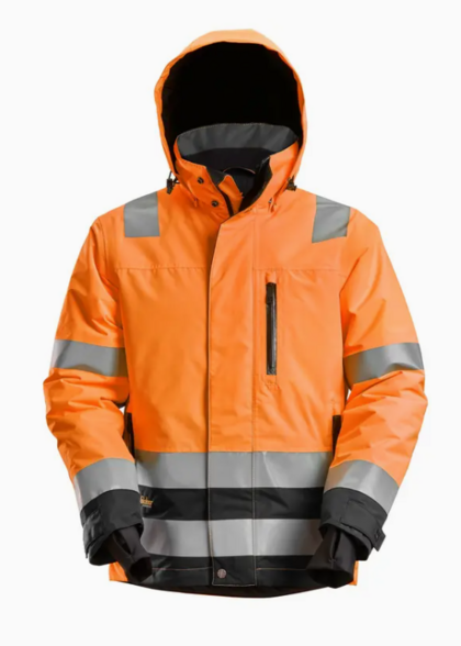 Jacka fodrad, varsel kl 3 Vars elorange/Svart S
