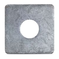Bricka 4-kant fzv 17,5x50x5mm 25p Fast