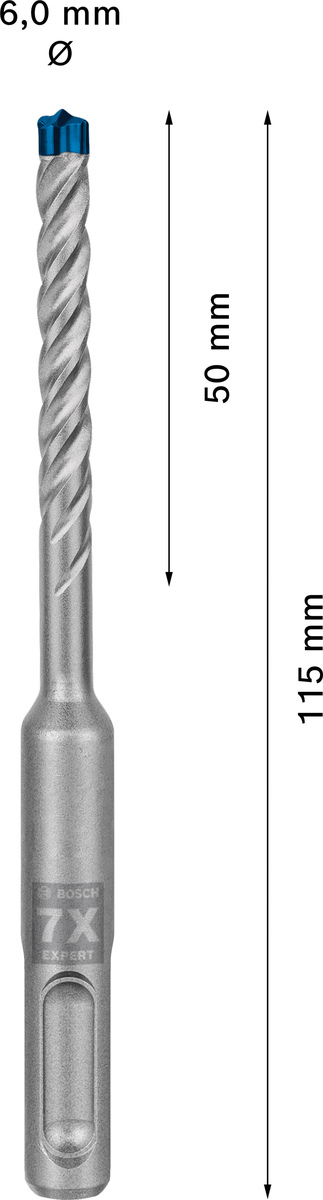 HAMMARBORR PLUS-7X 6X115MM 10S T