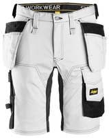 Shorts Stretch HF AW Vit/Svart Stl: 046