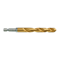 METALLBORR SW HSSG TIN 10,5MM Slagtåliga HSS Titanium borr m