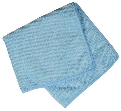 STÄDDUK MICROFIBER BASIC BLÅ 32X32CM