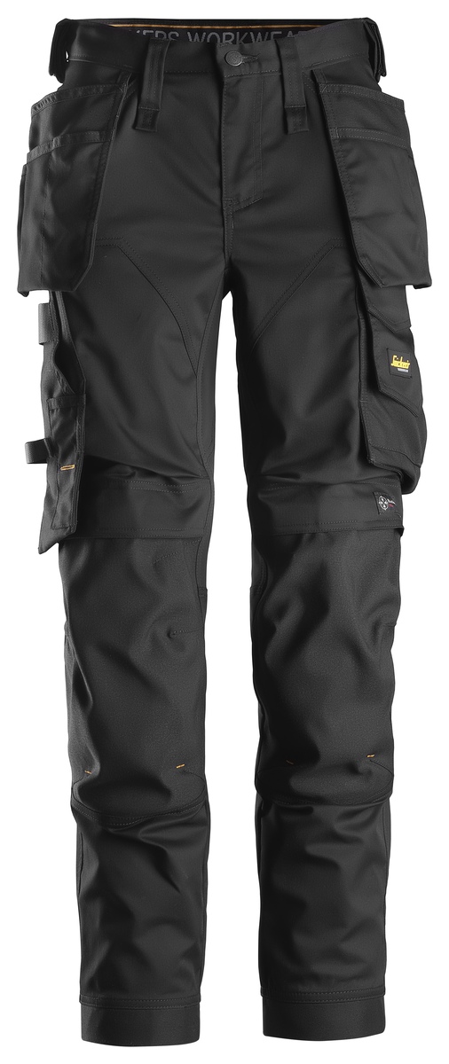 Arbetsbyxa Stretch AW HF Svart Stl: 42